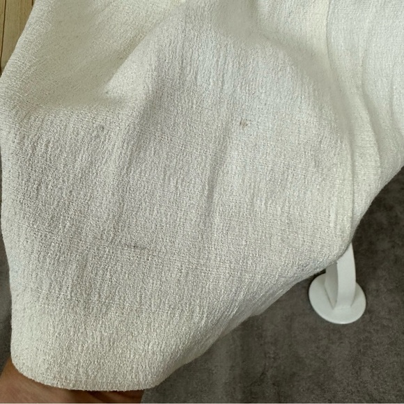 VINTAGE Sherri Martin White Button Up Dress Size 16 - Picture 6 of 12